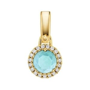 Michael Kors Turquoise Semi-Precious Sterling Silver Charm